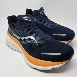 Saucony Hurricane 24 Navy/Peel Running Shoes S20933-211 Men's 11.5